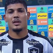 Botafogo: Erison joga dez minutos, marca dois gols nos acréscimos e divide artilharia do Campeonato Carioca