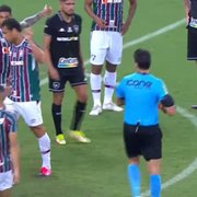 Comentarista aponta Botafogo prejudicado o Carioca inteiro e erro em gol do Fluminense: &#8216;Fred entrou para avacalhar, alugou triplex na cabeça do árbitro&#8217;
