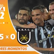 VÍDEO: Gols e melhores momentos da vitória do Botafogo sobre o Volta Redonda por 5 a 0