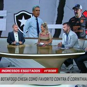 Comentaristas da ESPN veem Botafogo favorito contra um pressionado Corinthians: ‘Atmosfera totalmente diferente’