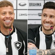 Lucas Fernandes e Gustavo Sauer se colocam à disposição para já estrear no Botafogo: &#8216;Se o Mister quiser contar, estamos prontos&#8217;
