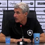Luís Castro cita busca por reforços no Botafogo, mas avalia estreia: ‘Nosso elenco era suficiente para fazer melhor’