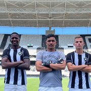 Além de Tomate, Botafogo anuncia trio do Resende e dupla do Taubaté como novos reforços do sub-20