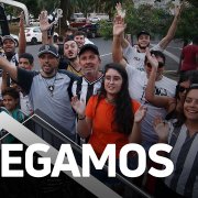 VÍDEO: Botafogo chega a Goiânia, é recebido pela torcida e leva sócios a hotel