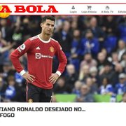Entrevista de Rafael faz jornal português ‘ligar’ Cristiano Ronaldo ao Botafogo: ‘Banco do Erison e do Matheus’, brinca lateral