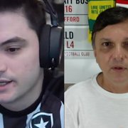 Treta na internet: Felipe Neto e Mauro Cezar Pereira discutem no Twitter após empate do Botafogo