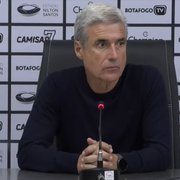 Técnico do Botafogo, Luís Castro cita ‘objetivos cumpridos’ contra Ceilândia e reforça racionalidade: ‘Nunca me verão eufórico ou deprimido’