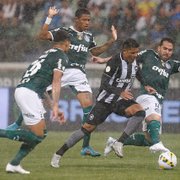 Ricardinho aponta erros nas escolhas no Botafogo: &#8216;A chance era tentar inibir o jogo do Palmeiras e competir&#8217;
