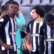 Botafogo passa zerado no 1º turno contra Coritiba, Goiás e Avaí, clubes que subiram da Série B, e liga sinal de alerta para sequência encardida
