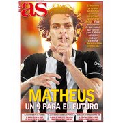 Jornal espanhol estampa Matheus Nascimento na capa e põe joia do Botafogo na mira do Real Madrid: ‘Um 9 para o futuro’