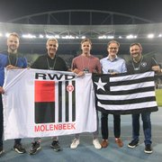 Intercâmbio: comitiva do RWD Molenbeek vai ao Nilton Santos e terá semana de reuniões no Botafogo