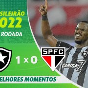 VÍDEO: Gol e melhores momentos da vitória do Botafogo sobre o São Paulo no Nilton Santos