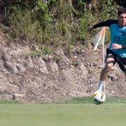 Del Piage treina com bola e pode retornar ao Botafogo contra o Corinthians