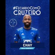 Emprestado pelo Botafogo, Chay é anunciado como novo reforço do Cruzeiro para a Série B