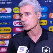 Luís Castro explica mudança no estilo no Botafogo: &#8216;Não gosto de linha de cinco, penso em jogo ofensivo&#8217;