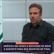 Roger Flores: 'Botafogo chegou onde tinha que chegar na Copa do Brasil. Tem que se preocupar em fazer Brasileiro tranquilo'