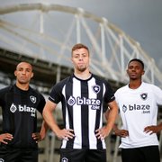 No dia do aniversário, Botafogo lança loja virtual e inicia pré-venda dos novos uniformes; quarta camisa é azul