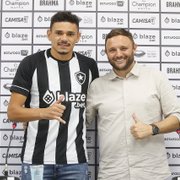 Dirigente faz balanço da janela e  praticamente 'fecha' elenco no Botafogo: 'Qualificamos de maneira bem satisfatória'