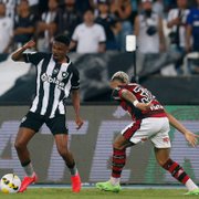 Comentarista: ‘Botafogo não jogou nada contra o Flamengo. Teve algum volume, mas totalmente estéril’  
