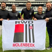 Botafogo avança em intercâmbio com RWD Molenbeek; Juninho, Rikelmi e Ênio viajam na próxima semana para a Bélgica