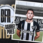 Empréstimo de Gabriel Pires pode ser prorrogado até fim de 2023; Botafogo tem opção de compra por cerca de R$ 15,6 milhões