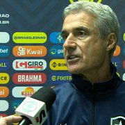 Luís Castro diz que Botafogo criou o suficiente para vencer e que oscilações continuarão: ‘Time está sendo construído aos poucos’