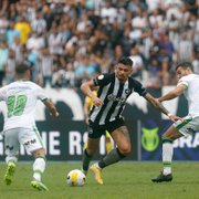 Análise: Botafogo abusa de jogo direto e volta a mostrar falta de repertório ofensivo no empate sem gols com o América-MG