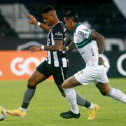 Paulo Nunes exalta personalidade dos jogadores do Botafogo após vaias no intervalo e elogia Júnior Santos: ‘Muito importante’