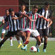 Base: Botafogo empata com Fluminense e vence nos pênaltis em Xerém pelo Carioca Sub-17 e Sub-15