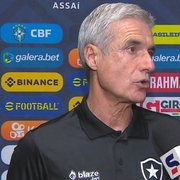 Luís Castro diz que vitória do Botafogo foi merecida e parabeniza Del Piage: ‘A vida no futebol é aproveitar a ausência dos outros’