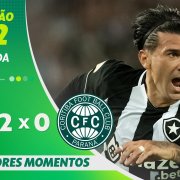 VÍDEO | Gols e melhores momentos da vitória do Botafogo sobre o Coritiba no Nilton Santos