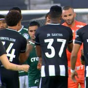 ATUAÇÕES FN: Tiquinho Soares é o melhor do Botafogo em derrota para o Palmeiras; Gabriel Pires compromete