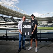 Botafogo anuncia renovação do contrato de Matheus Nascimento até 2025; ‘Terá uma grande carreira pela frente’, aposta John Textor