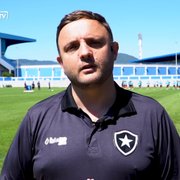 Mazzuco agradece apoio da torcida do Botafogo fora de casa e explica logística diferente para jogos contra Avaí e São Paulo