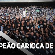 VÍDEO: Botafogo é campeão estadual de remo e comemora com volta olímpica no Nilton Santos