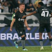 Lucas Fernandes celebra primeiros gols e noite de gala no Botafogo: &#8216;Agora só depende de nós&#8217;
