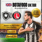 Botafogo levará sócios-torcedores para acompanhar jogo-treino contra o Charlton em Londres
