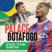 Botafogo ainda negocia, e transmissão de amistoso contra o Crystal Palace segue indefinida