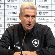 Técnico do Botafogo fala sobre luta por vaga na Libertadores: ‘Olhamos para cima até ser matematicamente possível’