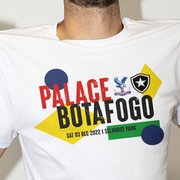 Camisas temáticas do amistoso Crystal Palace x Botafogo estão à venda para torcedores