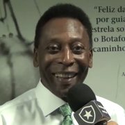 Pelé exaltou ídolos, valorizou legado e fez pedido aos jovens torcedores: &#8216;Botafogo deu alegria para todos os brasileiros. Tomem conta disso&#8217;