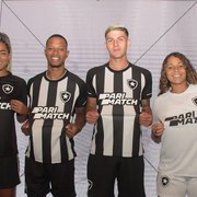 Patrocínio da Parimatch na camisa do Botafogo deve estrear já na segunda-feira
