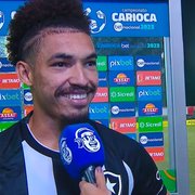 Adryelson parabeniza grupo do Botafogo pela vitória sobre o Madureira e já pensa no Fluminense: ‘Agora é descansar para o clássico’