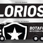 Após votação da torcida, layout do novo ônibus do Botafogo é definido