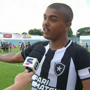 Reydson lamenta eliminação do Botafogo na Copinha e reclama muito da arbitragem: ‘Juiz xingou a gente’