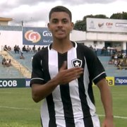 Autor de três gols na estreia do Botafogo na Copinha, Sapata está emprestado com opção de compra de R$ 300 mil