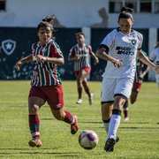 Com uma jogadora a menos, Botafogo segura empate com Fluminense e lidera Copa Rio Feminina
