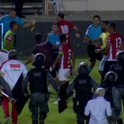 Trio de arbitragem de Sergipe x Botafogo saiu do estádio direto para o aeroporto escoltado pela Polícia; nenhum B. O. foi registrado