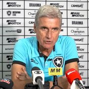 Luís Castro avalia vitória do Botafogo sobre o Resende: ‘Poderíamos fazer melhor e temos obrigação de fazer melhor’
