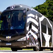 (Irado!) Botafogo apresenta novo ônibus do time, escolhido pela torcida; veja fotos
